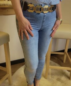 Alternative view of Jeans mit Gürtel