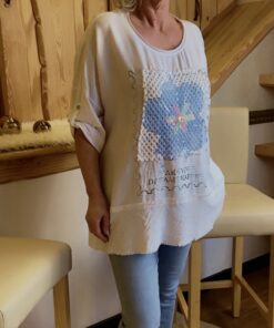 Alternative view of Oversize Shirt Blumenprint