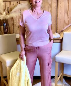 Pullover  Rose und  Gold