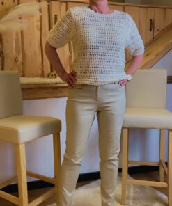 Alternative view of Strickpullover mit Glitzer