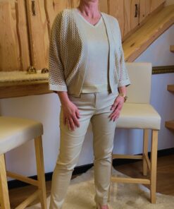 Cardigan mit Glitzer