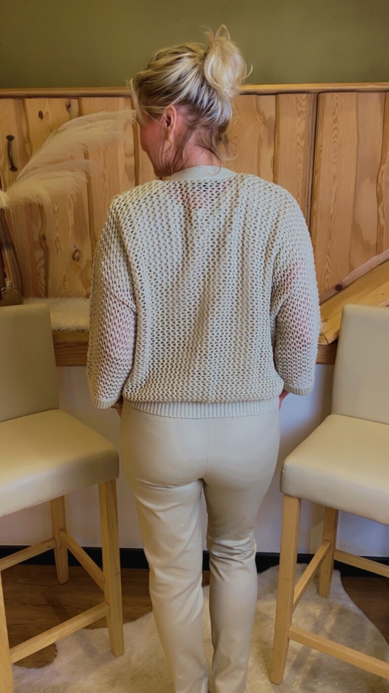 Cardigan mit Glitzer