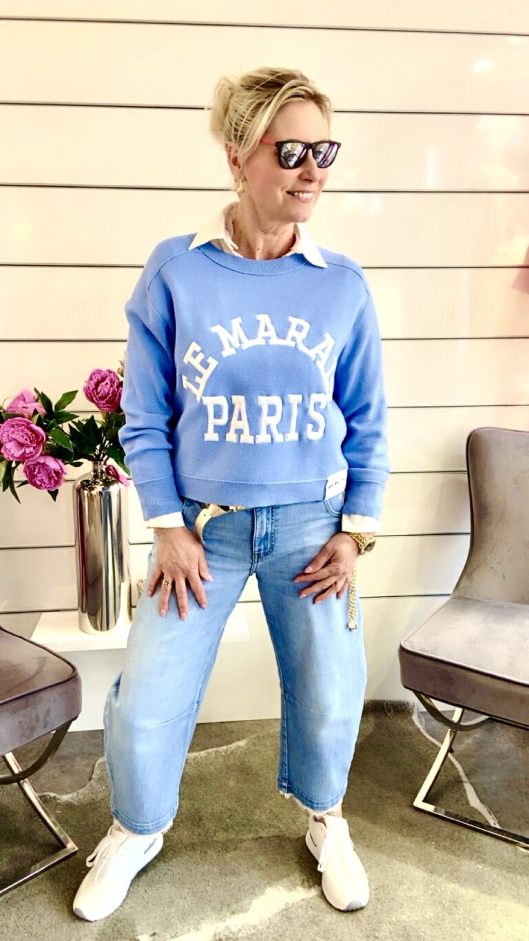 Jeans mit Spitzendetails