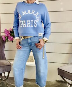 Jeans mit Spitzendetails