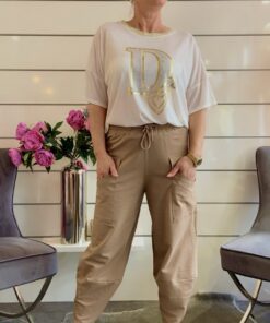 Alternative view of Oversize- Shirt Beige oder Weiß