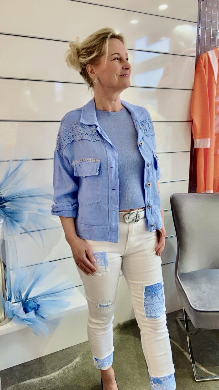 Jacke mit Spitze Onesize