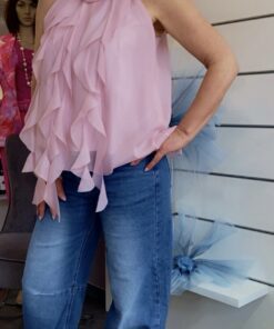 Alternative view of Top mit 3D Blüten