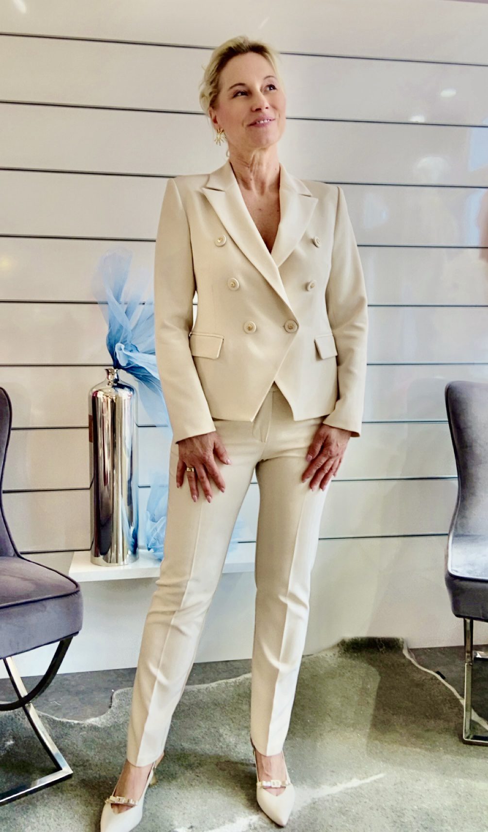 Blazer Creme – Rinascimento
