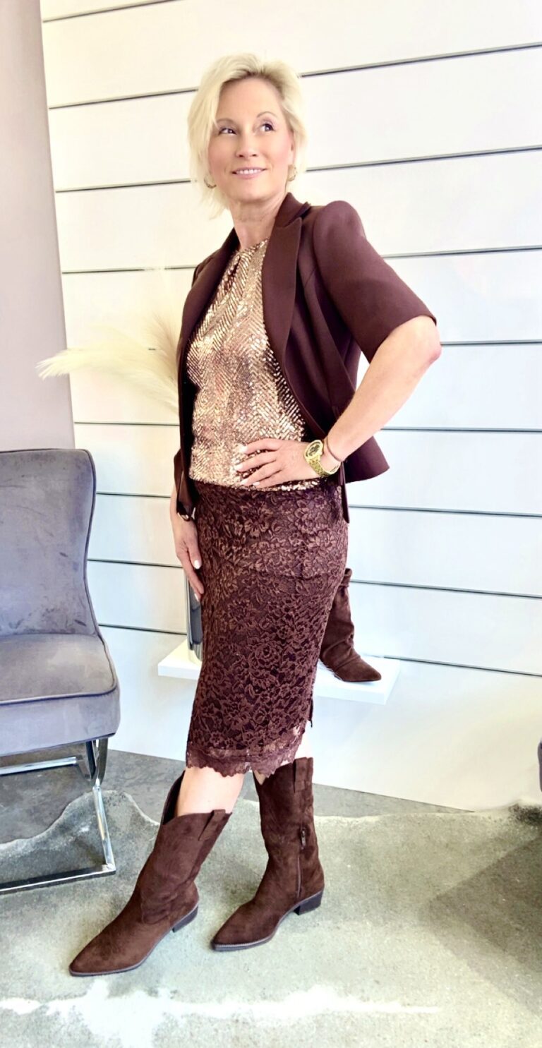 Rock mit Gehschlitz und Reißverschluss