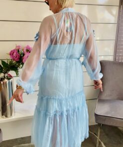 Alternative view of Kleid  3 D-Blüten mit Untertop