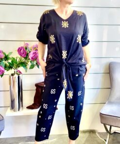 Alternative view of Bluse Creme oder Schwarz