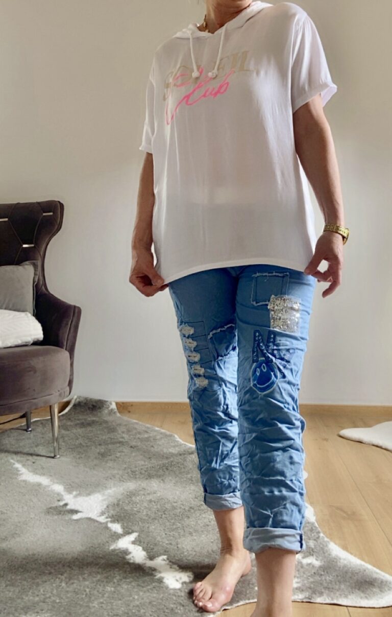 Joggpants Blau
