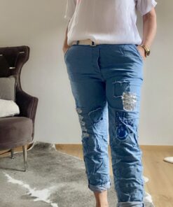 Joggpants Blau