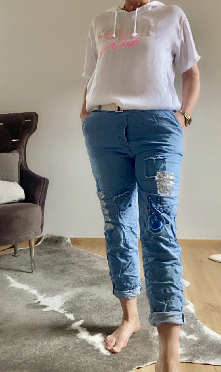 Joggpants Blau