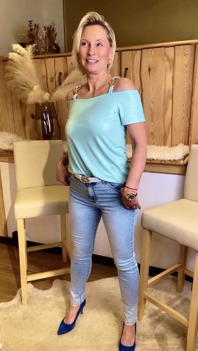 Jeans mit Glitzer