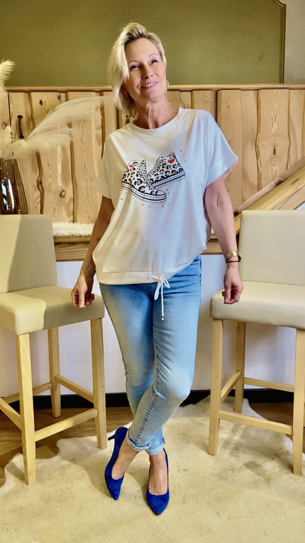 Shirt – Schuhe mit Leo