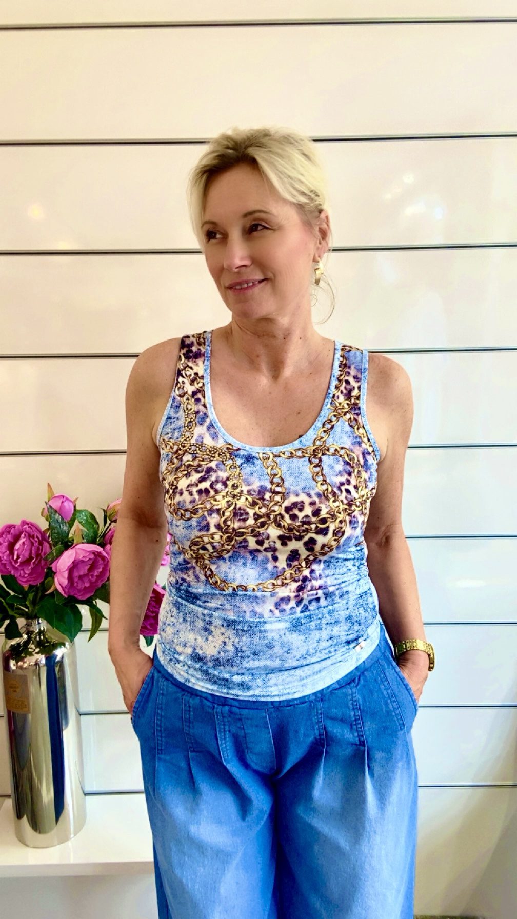 Top Ketten-Leo-Print