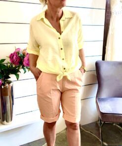 Bluse mit Bindeeffekt