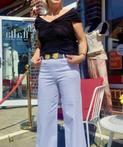 Wide-Leg Hose