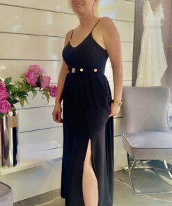 Maxikleid mit Rückenausschnitt