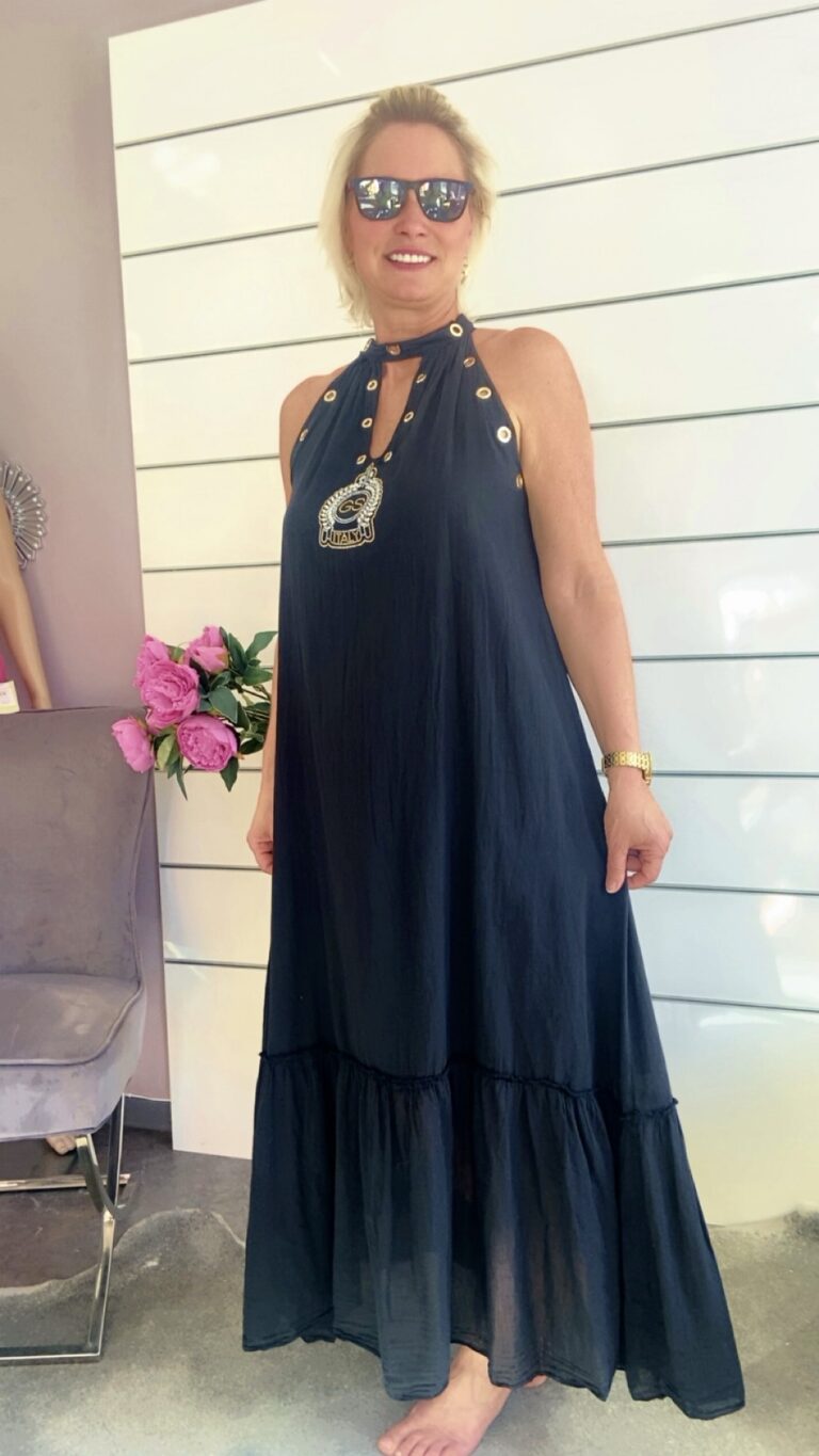 Maxikleid Schwarz