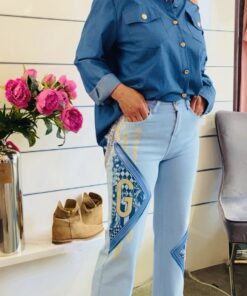 Alternative view of Jeans - Besonderer Druck mit Glamour