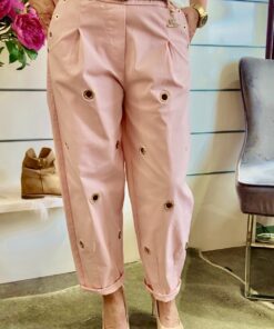 Alternative view of Paperbag-Hose Rosè - Glamour