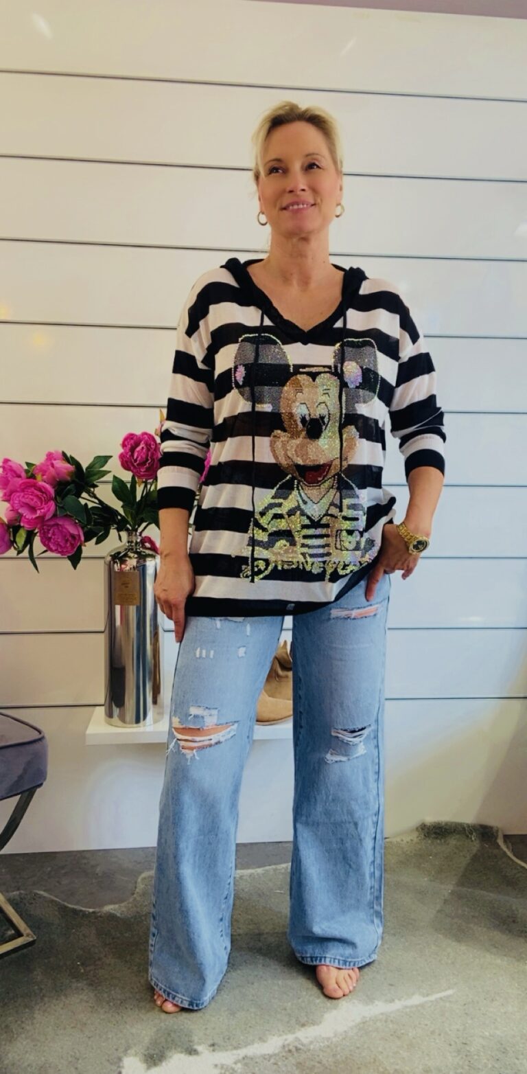 Pullover – Mickey Maus mit Kapuze