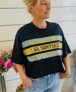 Shirt - mit Schriftzug - Glamour