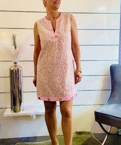 Spitzenkleid Rosè