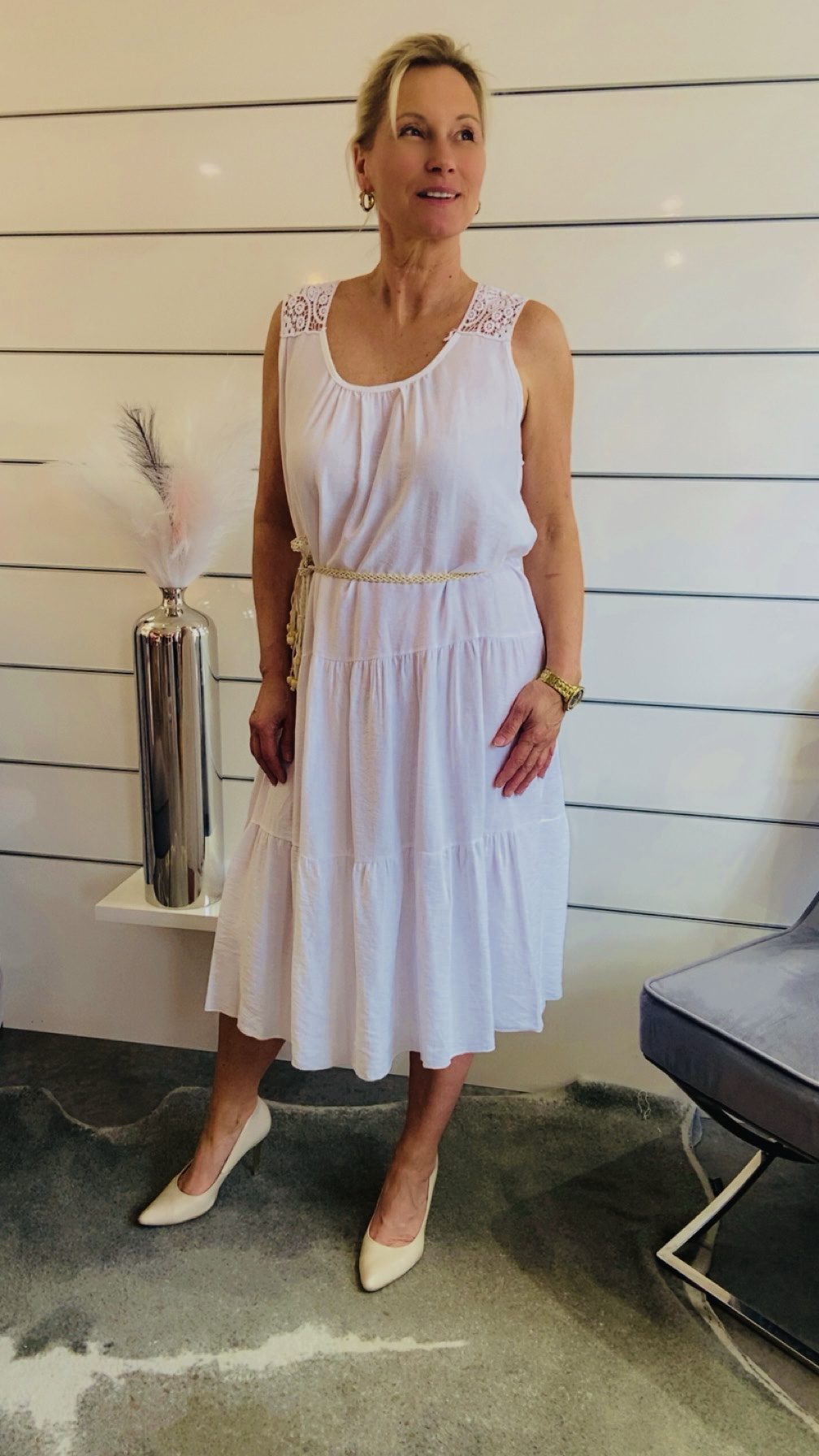 Kleid- Ärmellos