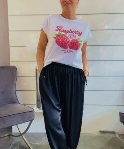 Alternative view of T-Shirt mit Raspberry-Print