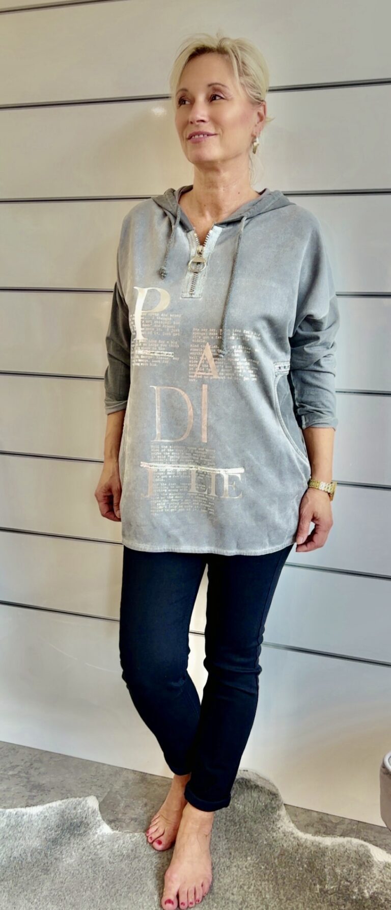 Hoodie mit Glitzer