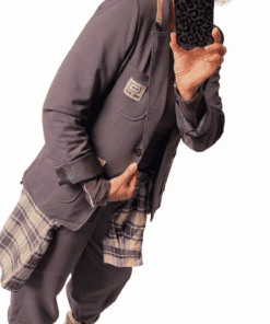 Alternative view of Taillierter Blazer in Braun mit eleganten Beige-Akzenten