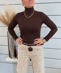 Alternative view of Eleganter Rollkragenpullover – Figurbetont & Weich
