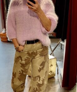 Flauschiger Strickpullover  – Kuschelig weich in verschiedenen Farben