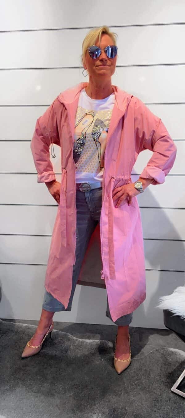 Trenchcoat in Rose – Bild 6