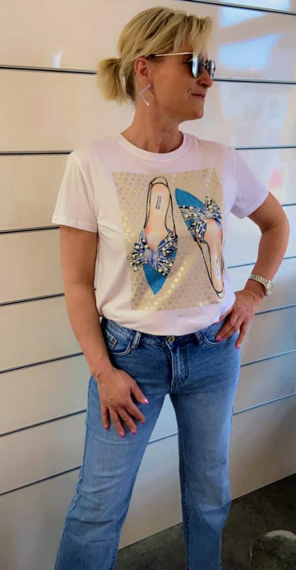 Shirt Glitzer Schuhe – Bild 6
