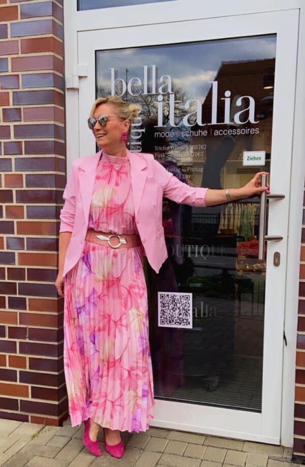 Plissee Kleid – Bild 2
