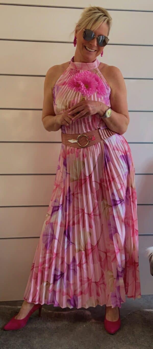 Plissee Kleid – Bild 7