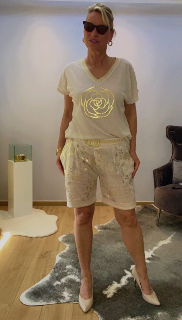 Shirt Goldene Rose – Bild 4