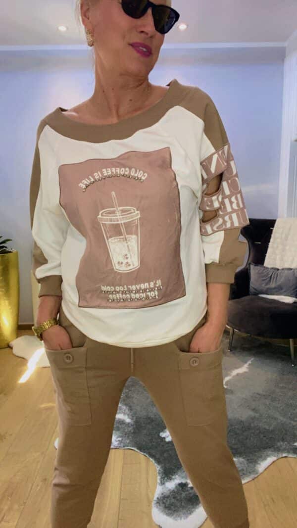 Pullover Cold Coffee – Bild 4