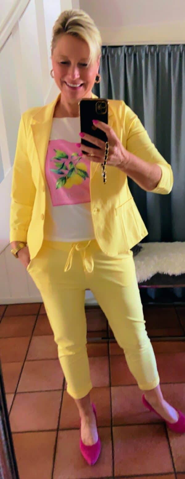 Joggpants Gelb – Bild 2