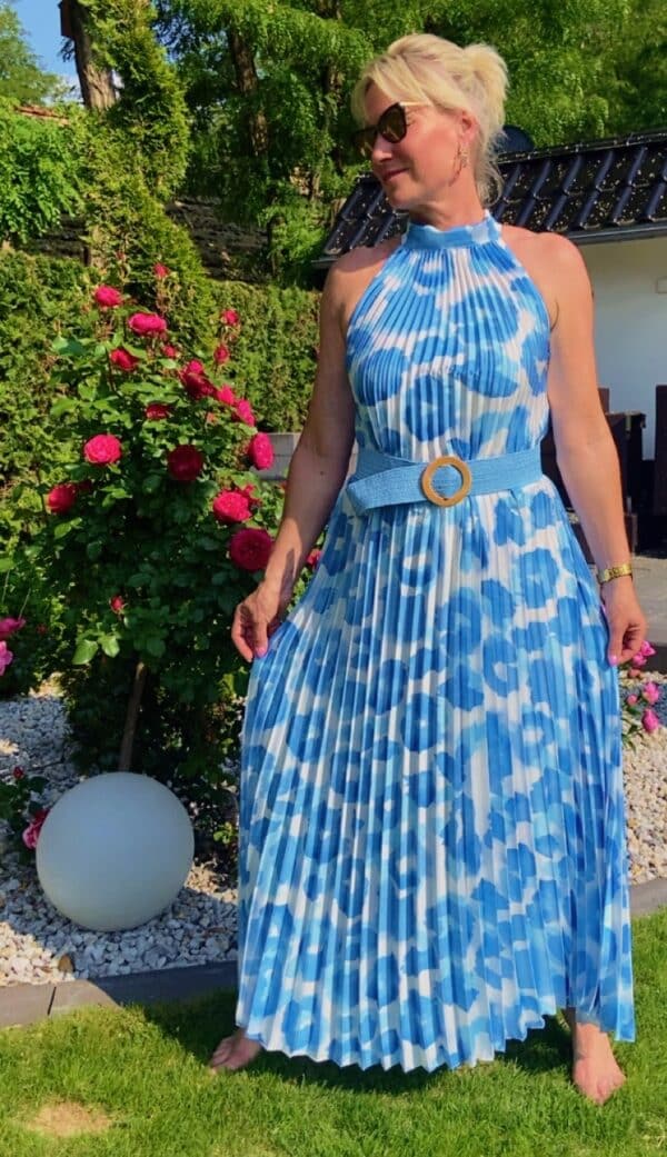 Plissee Kleid – Bild 5