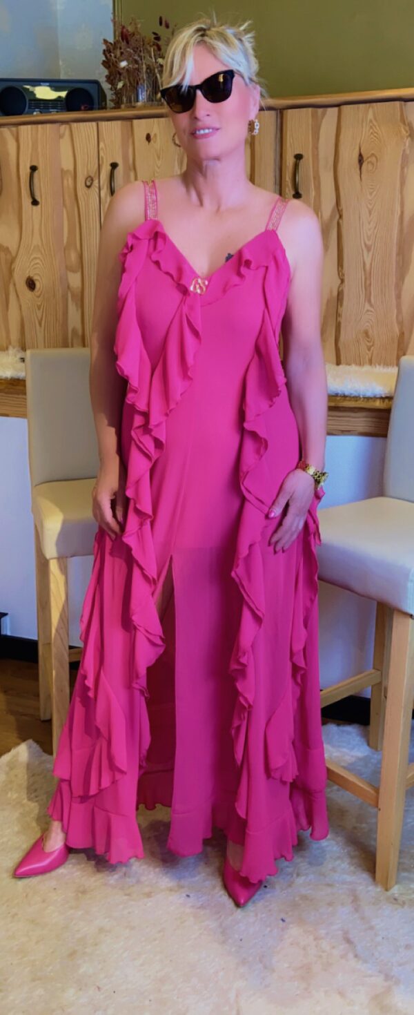 Rüschenkleid Gil Santucci – Bild 5