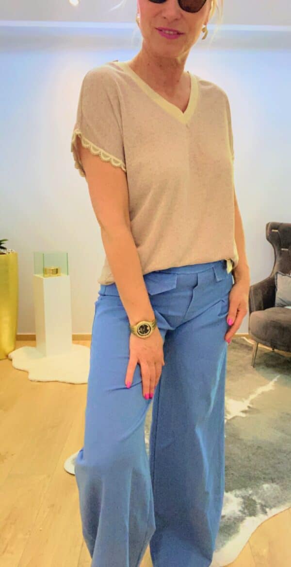 Stoffhose Wide Leg – Bild 8