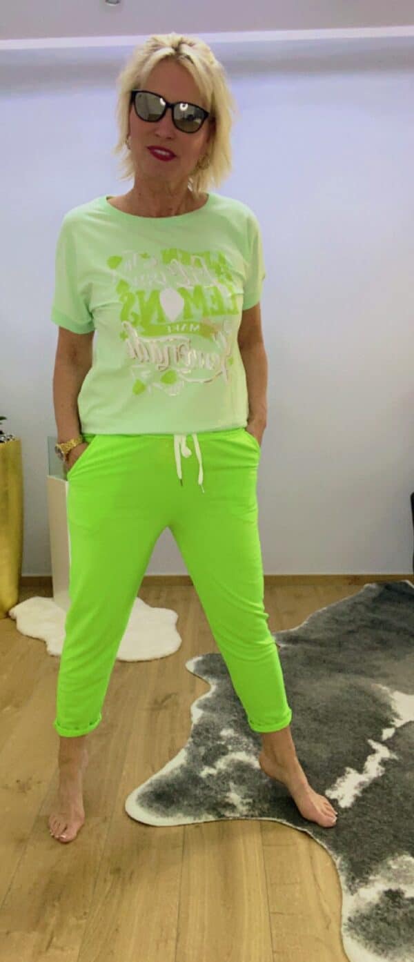 Shirt mit Glitzerherz – Bild 2