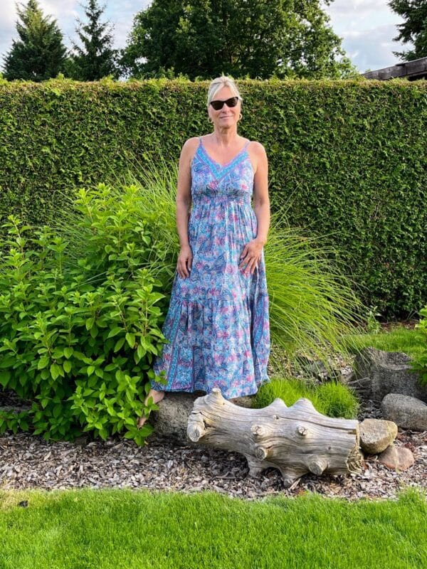 Maxikleid Blue – Bild 2