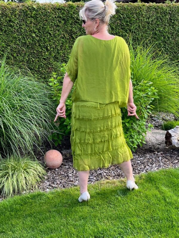 Kleid in Grün – Bild 3