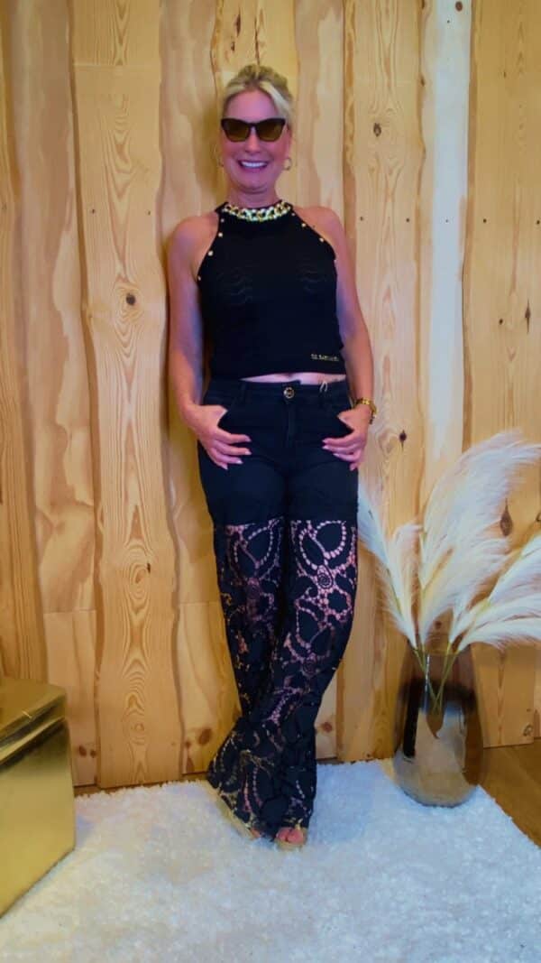 Statement Jeans Schwarz – Bild 3